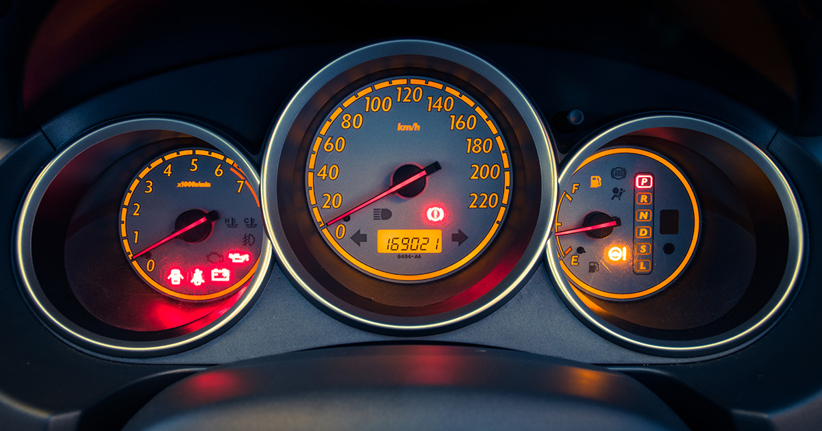 dashboard symbols and what they mean