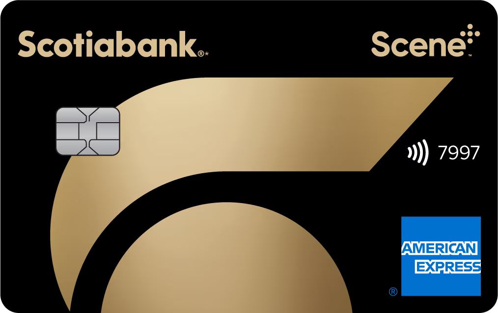 Scotiabank<sup>®</sup><sup>*</sup> Gold American Express<sup>®</sup> Card