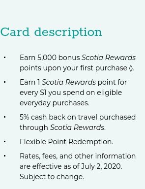 Scotiabank visa gold travel