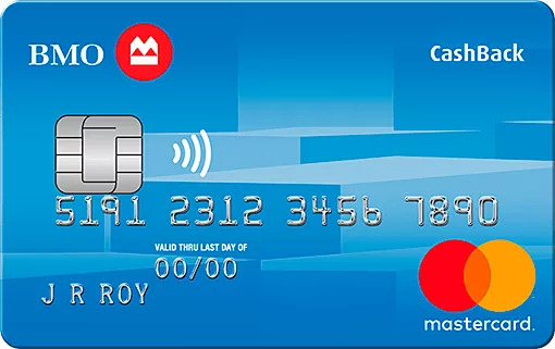 BMO CashBack Mastercard<sup>®*</sup>