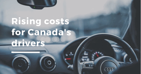 Canadian auto insurance rates rose considerably in Q4 2018