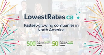 LowestRates.ca makes Deloitte’s Technology Fast 50 and 500 lists